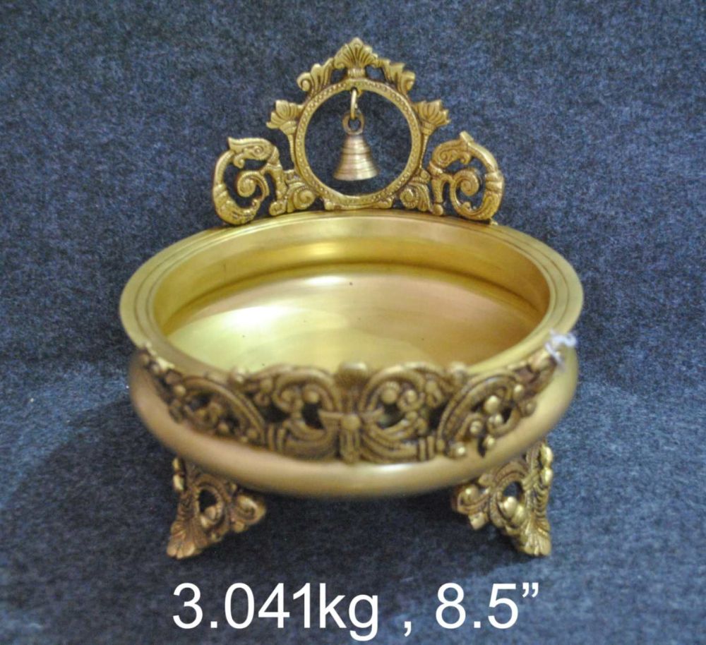 Brass Big Bell Urli. 3kg, 8.5''