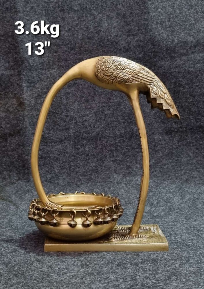 Brass Decorative Urli. 3.6kg, 13''