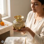Handcrafted Asht Laxmi Kalash 5 Inch – photo 2