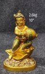 Brass Krishna Idols 2.6Kg 10" Inches
