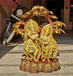 Brass Radha Krishna Idol