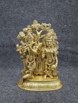 Brass Radha Krishna Idol