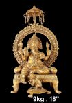 Brass Ganesh 9 Kg 18" Inches