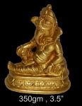 Brass Ganesh 350 Gm 3.5'' Inches