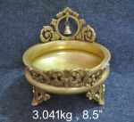 Brass Big Bell Urli. 3kg, 8.5''