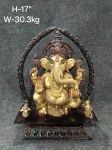 Brass Ganesh 30 Kg 21" Inches