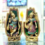 Brass Radha Krishna Idol