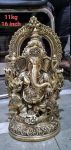 Brass Ganesh 11 Kg 16" Inches