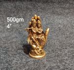 Brass Radha Krishna 500Gm 4"Inches