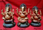 Brass Ganesh 6.5 Kg 13" Inches