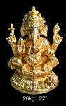 Brass Ganesh 20 Kg 22" Inches