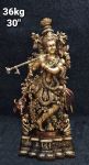 Brass Krishna 36 Kg 30'' Inches