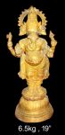 Brass Ganesh Standing 6.5 Kg 19" Inches