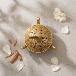 Brass Peacock Dhoop Burner & Incense Holder (6 Inch / 700g) – photo 4