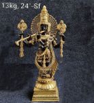 Brass Krishna SF 13Kg 24"Inches