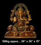Brass Ganesh BAGN021