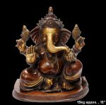 Brass Ganesh 15 Kg 15" Inches