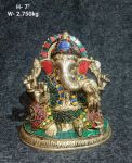 Brass Ganesh BAGN0217