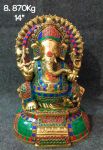 Brass Ganesh Statue