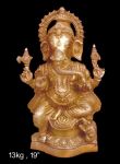 Brass Ganesh 13 Kg 19" Inches