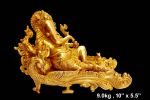 Brass Ganesh 9 Kg 10.5" Inches