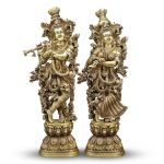 Brass Radha krishna Idol 29'' 30 kg