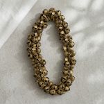 Brass Ghungroo Ankle Bells Pair - Gold Polish Finish