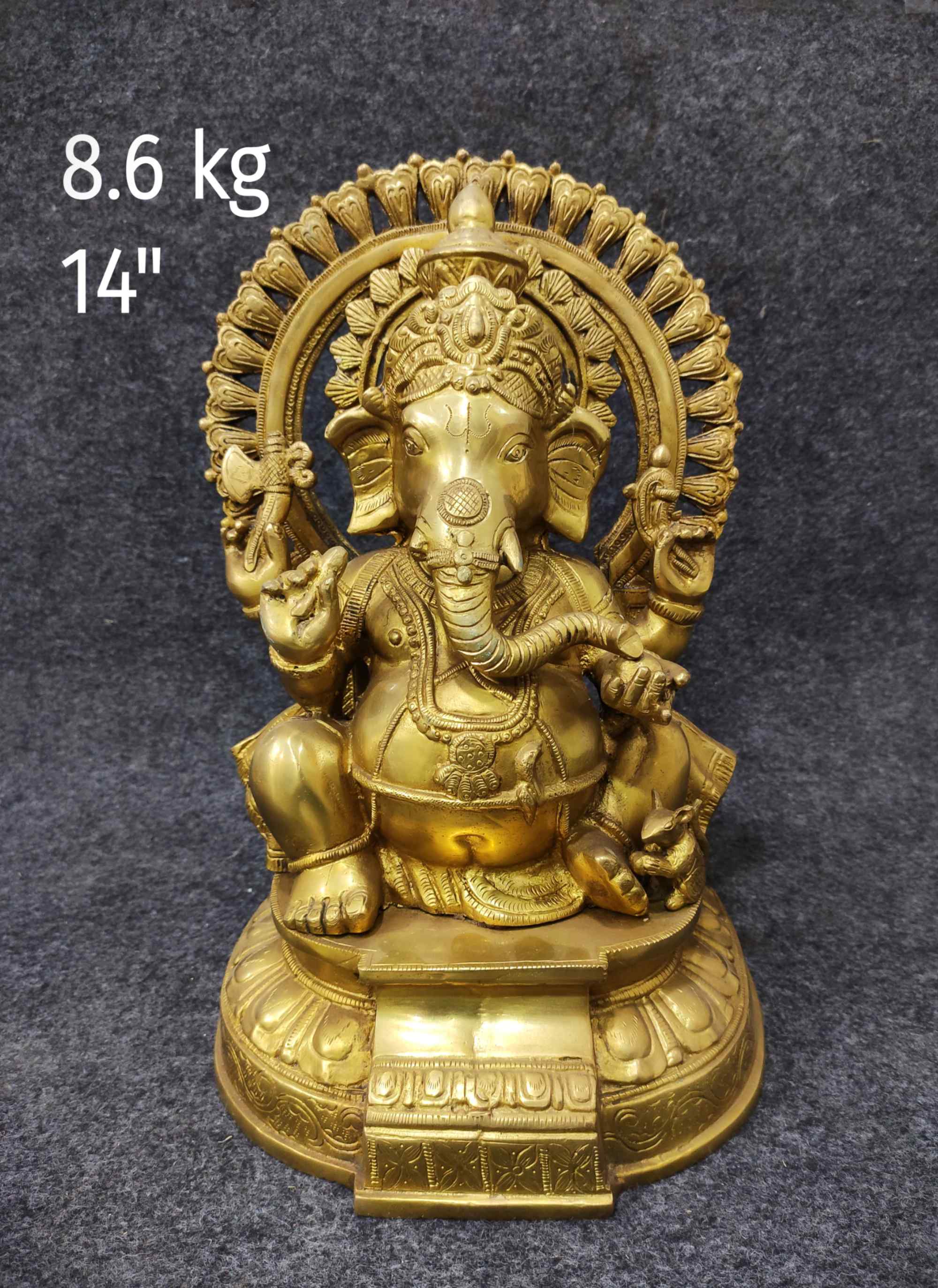Brass Ganesh BAGN0184