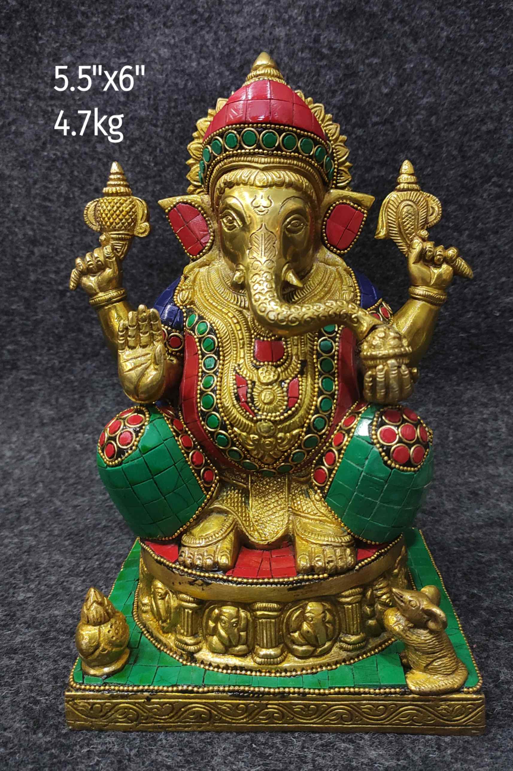 Brass Ganesh BAGN0186