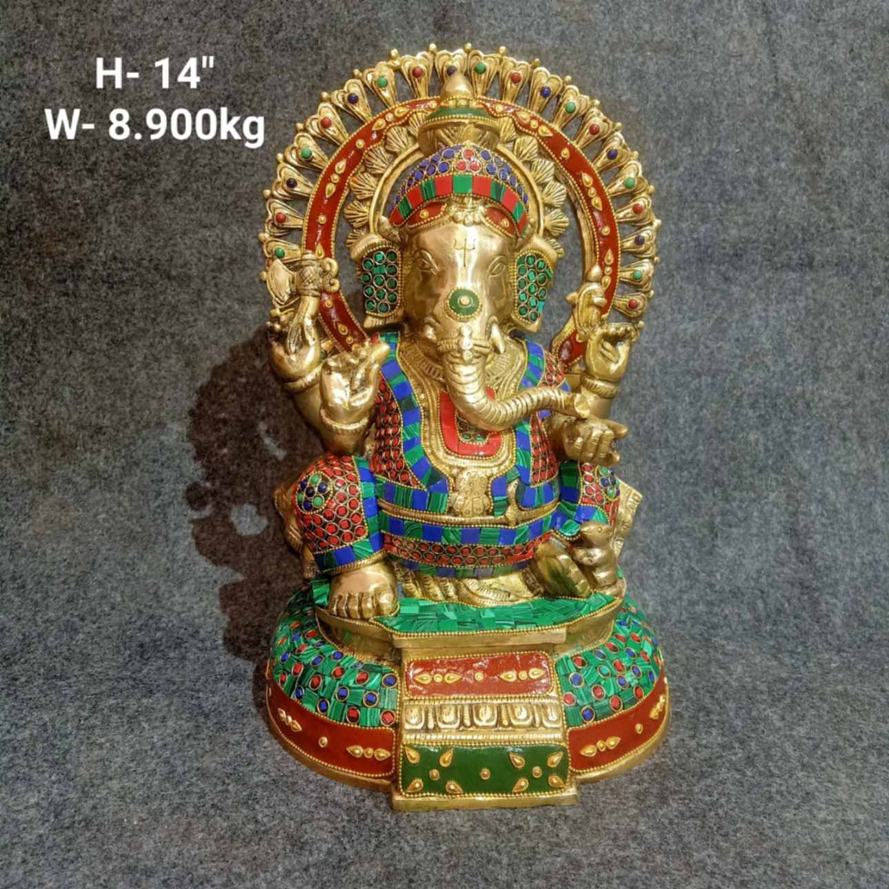 Brass Ganesh BAGN0208