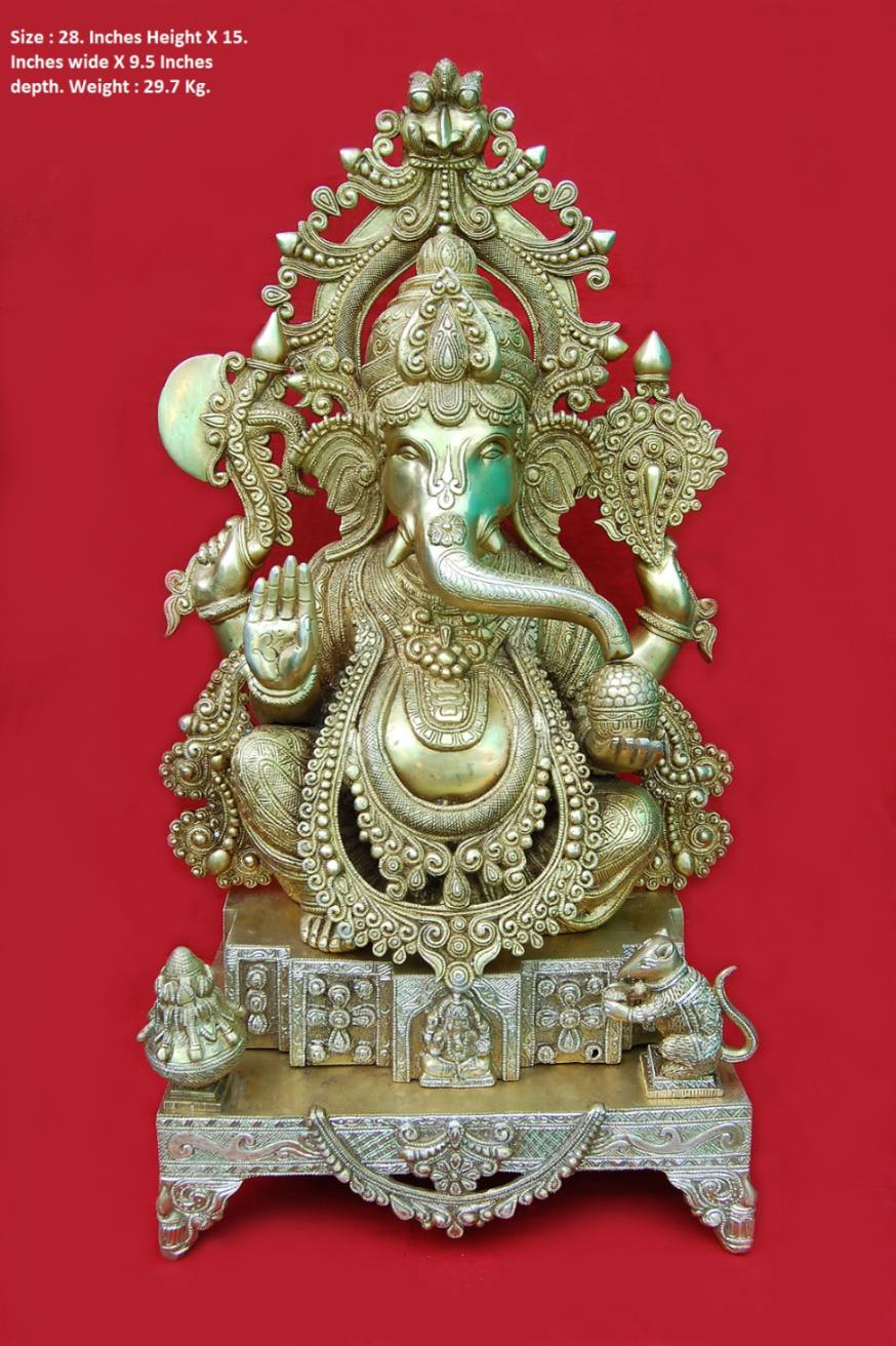 Brass Ganesh BAGN035
