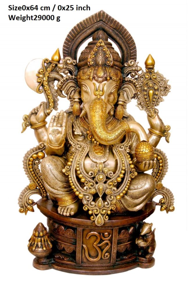 Brass Ganesh BAGN036