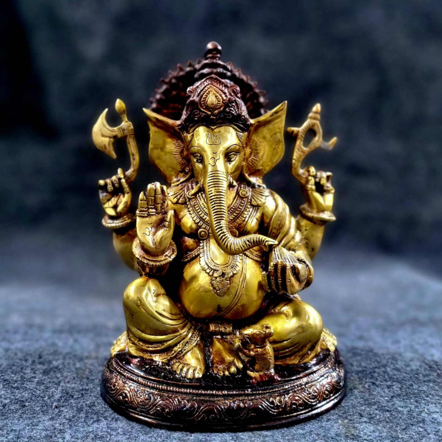 Brass Ganesh Idol