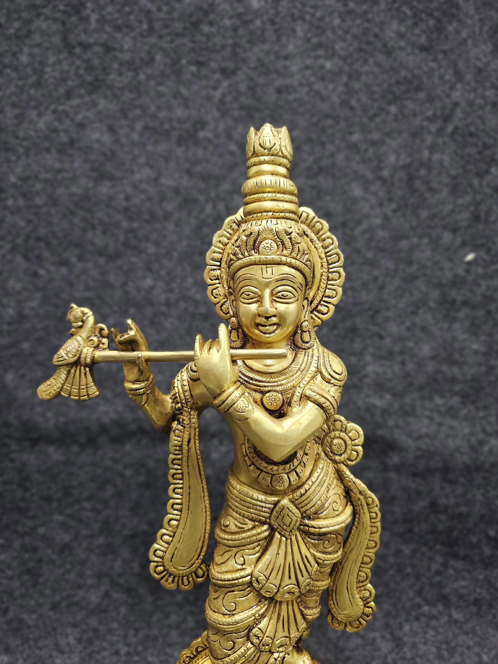 Brass Radha Krishna Idol